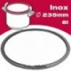 JOINT COCOTTE SEB 8L - INOX  791947 - 790363 - DIAM 235MM