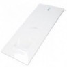 PORTE FREEZER FR ARISTON-INDESIT-SCHOLTES  C00268465 - FACE EXTERNE SEULE AVEC 2 TUTES